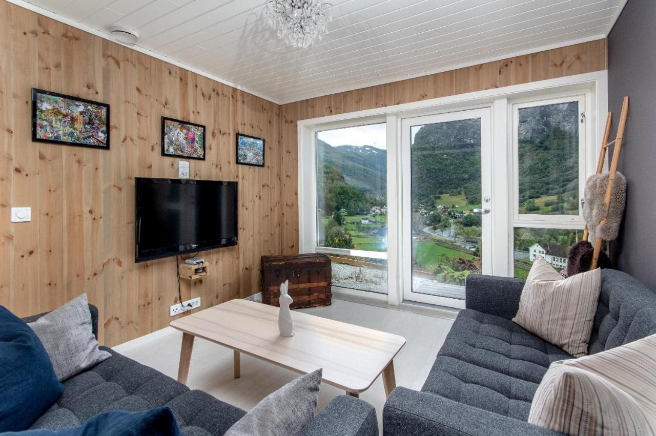 Apartment With Panoramic View Flåm Extérieur photo